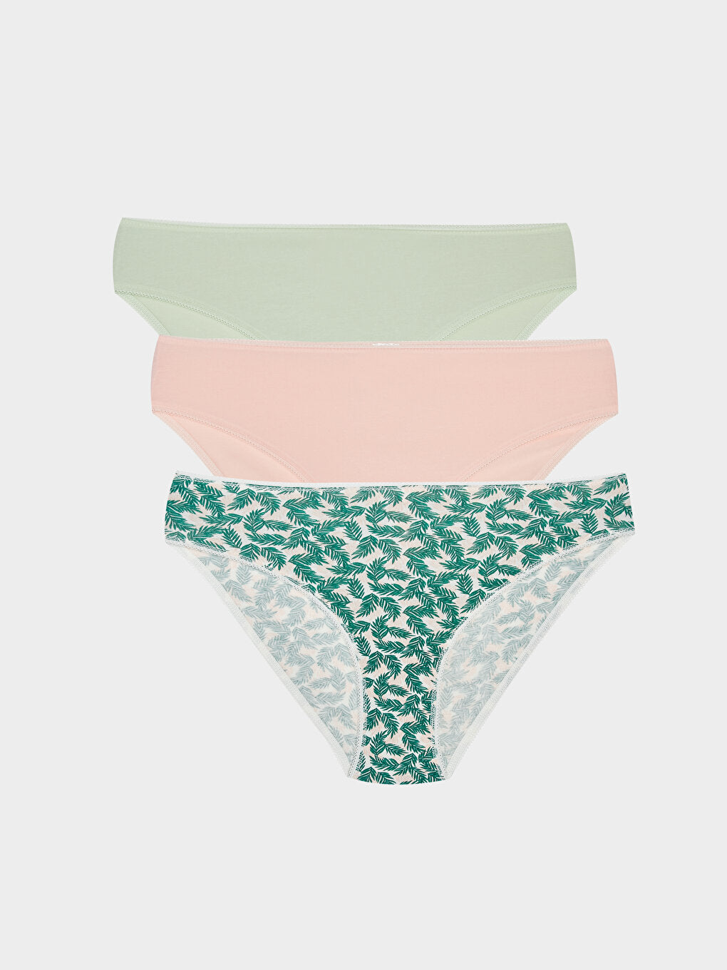 Patterned Bikini Panties 3 Pack