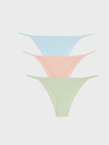 Plain Brazilian Panties 3 Pack