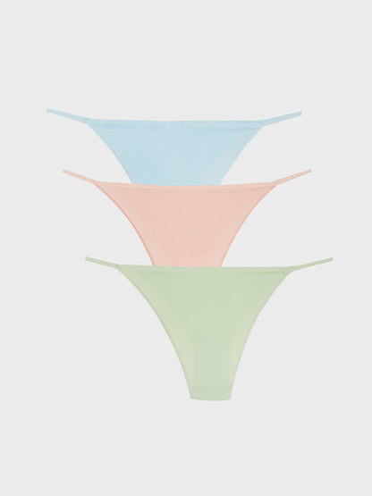 Plain Brazilian Panties 3 Pack