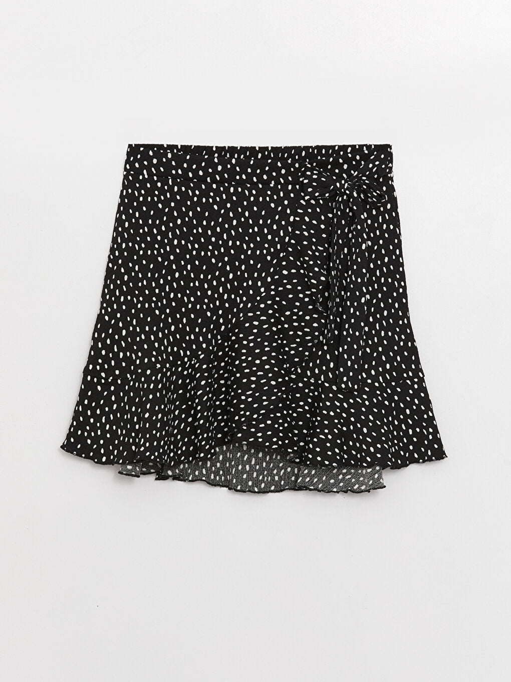 Patterned Women's Skirt with Elastic Waist