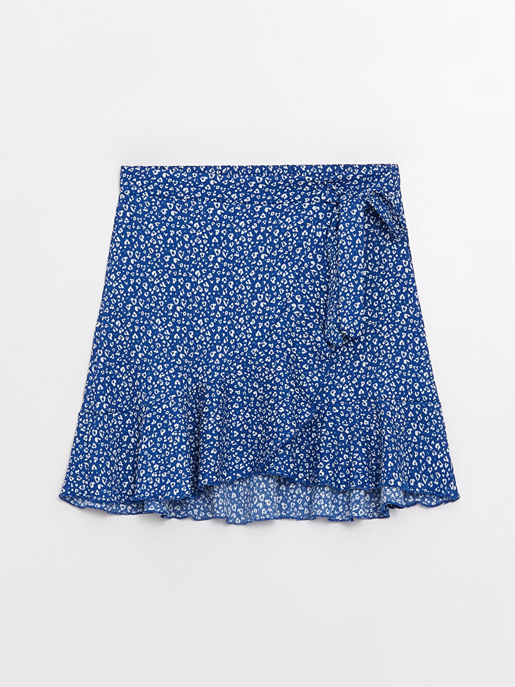 Patterned Women's Skirt with Elastic Waist