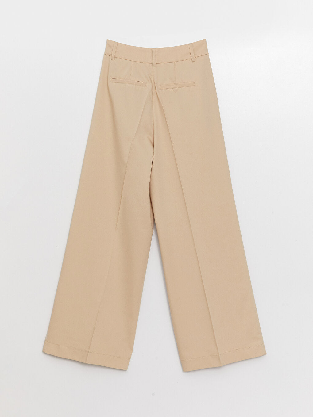 Comfortable Fit Straight Wide Leg Women's Trousers