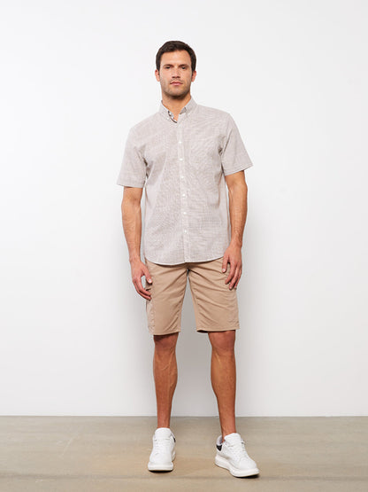 Standard Fit Men's Bermuda Shorts