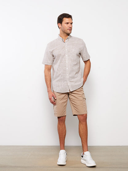 Standard Fit Men's Bermuda Shorts