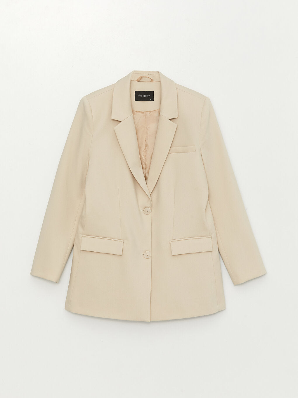 Women's Button-Front Blazer Jacket