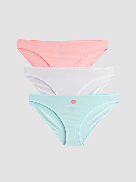 Printed Bikini Panties 3 Pack