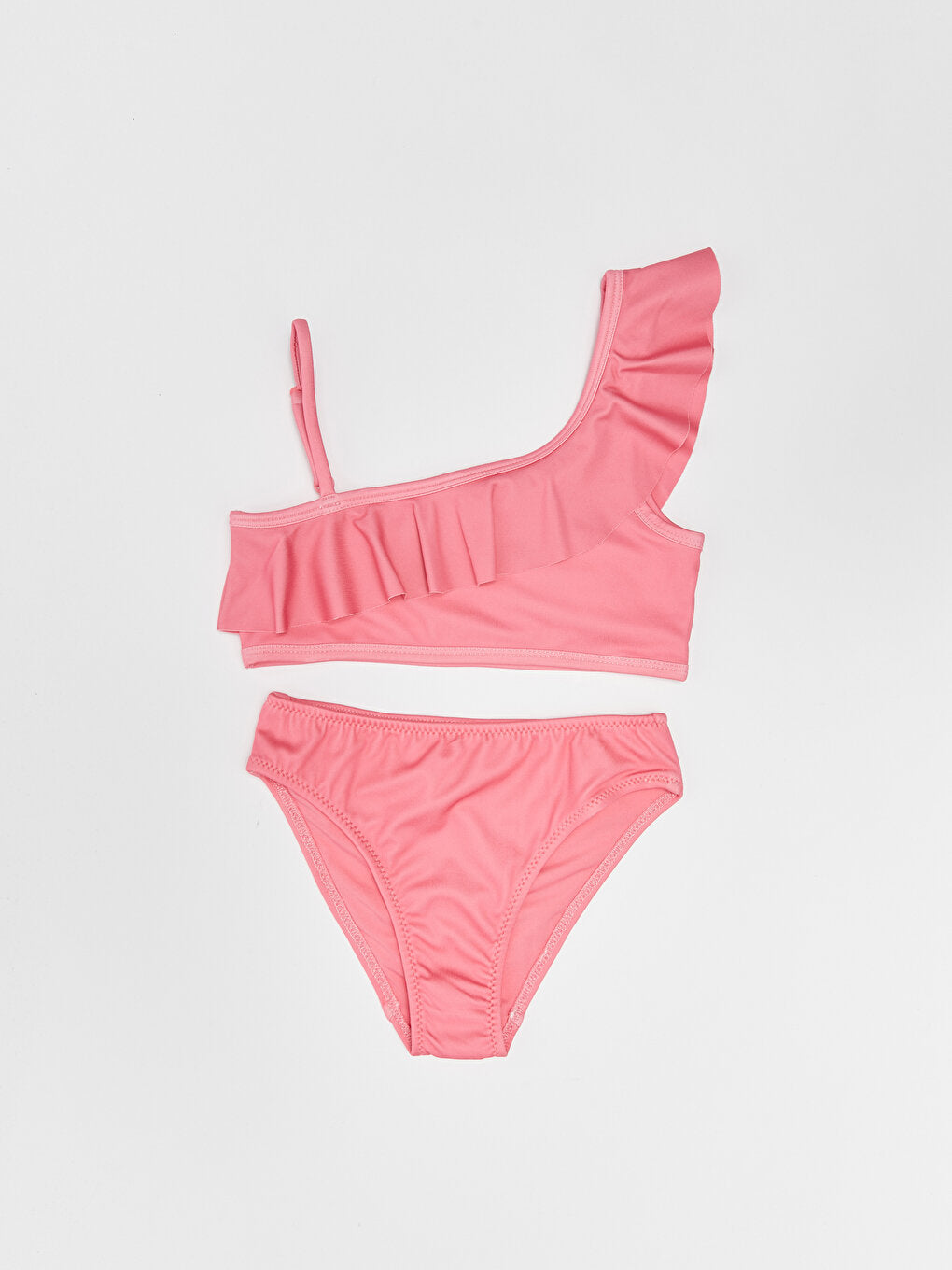 Ruffle Detailed Girl's Bikini