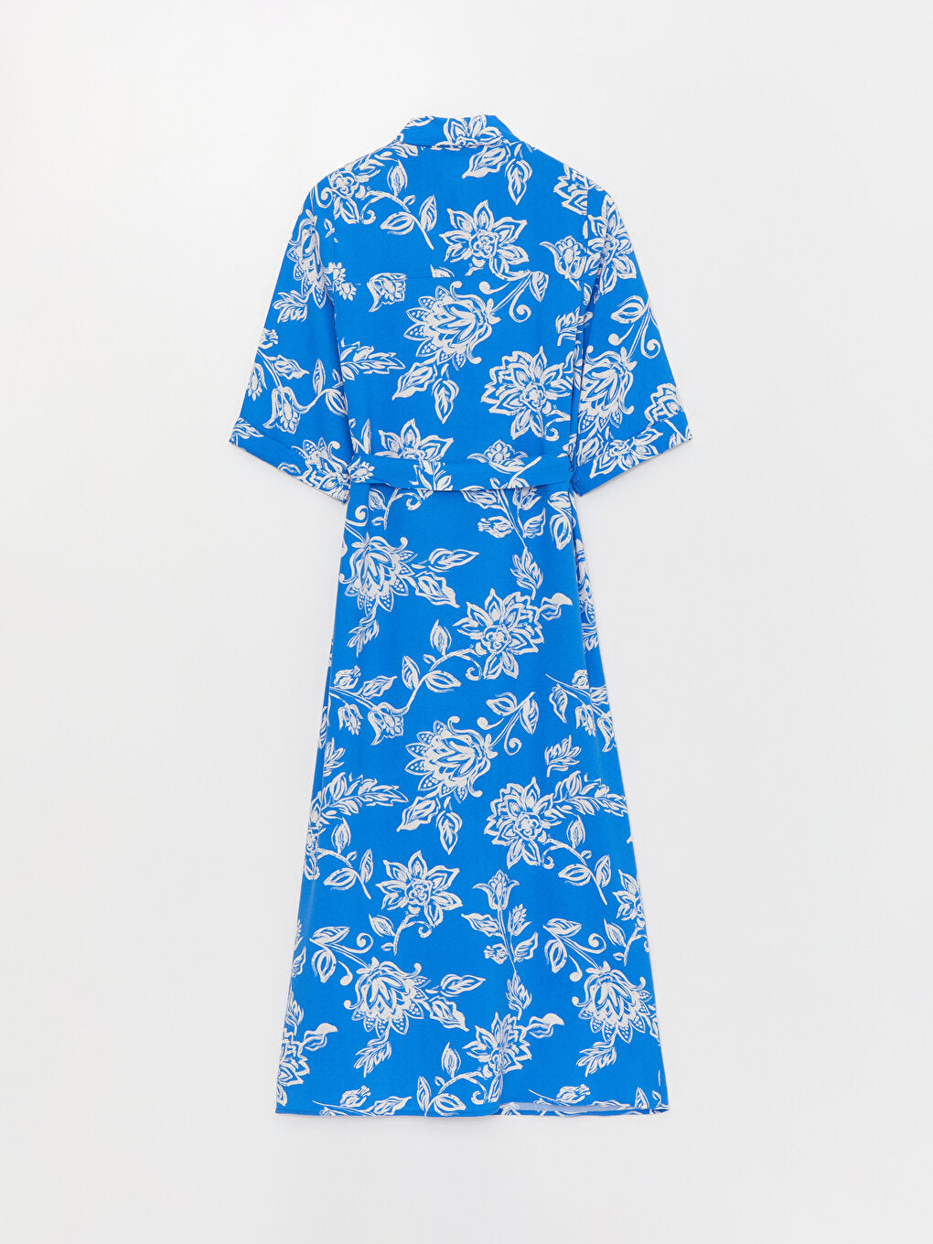 Floral Women's Shirt Dress