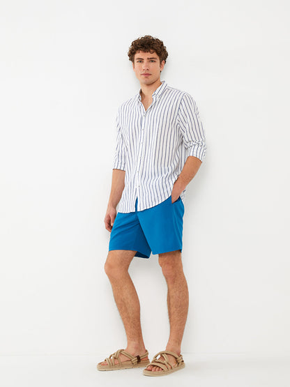 Short Length Basic Men's Swim Shorts