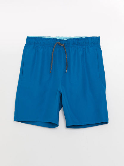 Short Length Basic Men's Swim Shorts