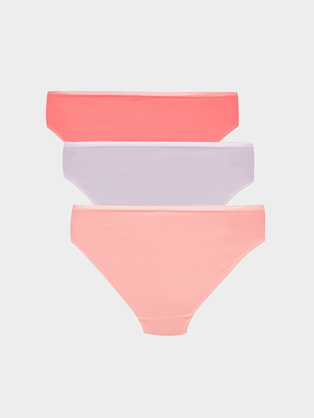 Plain Bikini Panties 3 Pack