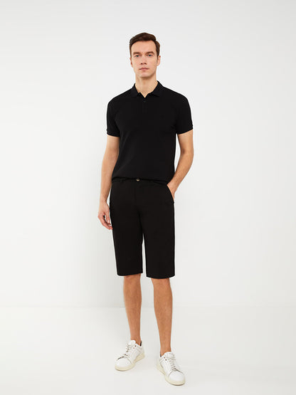 Standard Fit Men's Bermuda Shorts