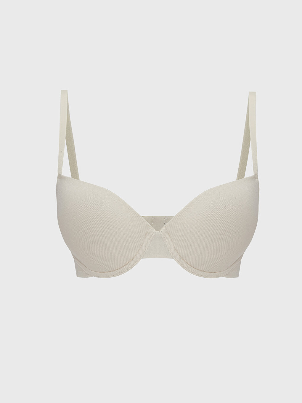 Underwire Unpadded Plain T-Shirt Bra