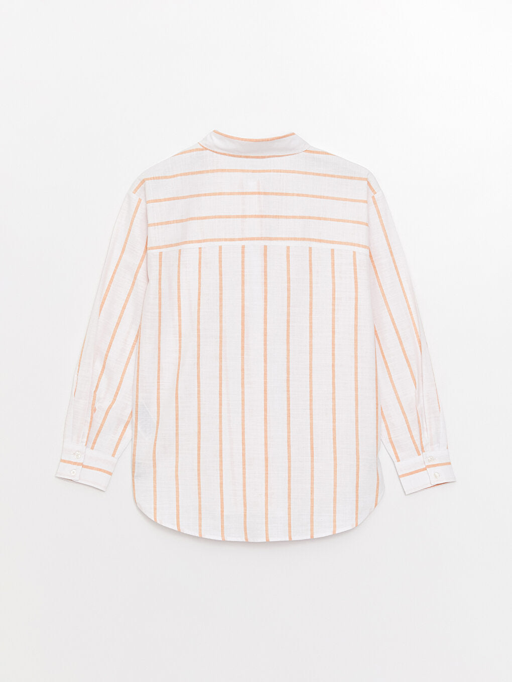 Striped Long Sleeve Oversize Women's Shirt