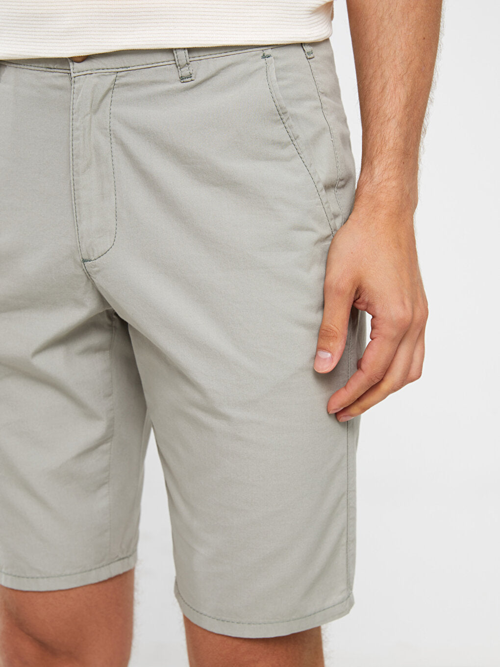 Standard Mold Gabardine Men's Shorts