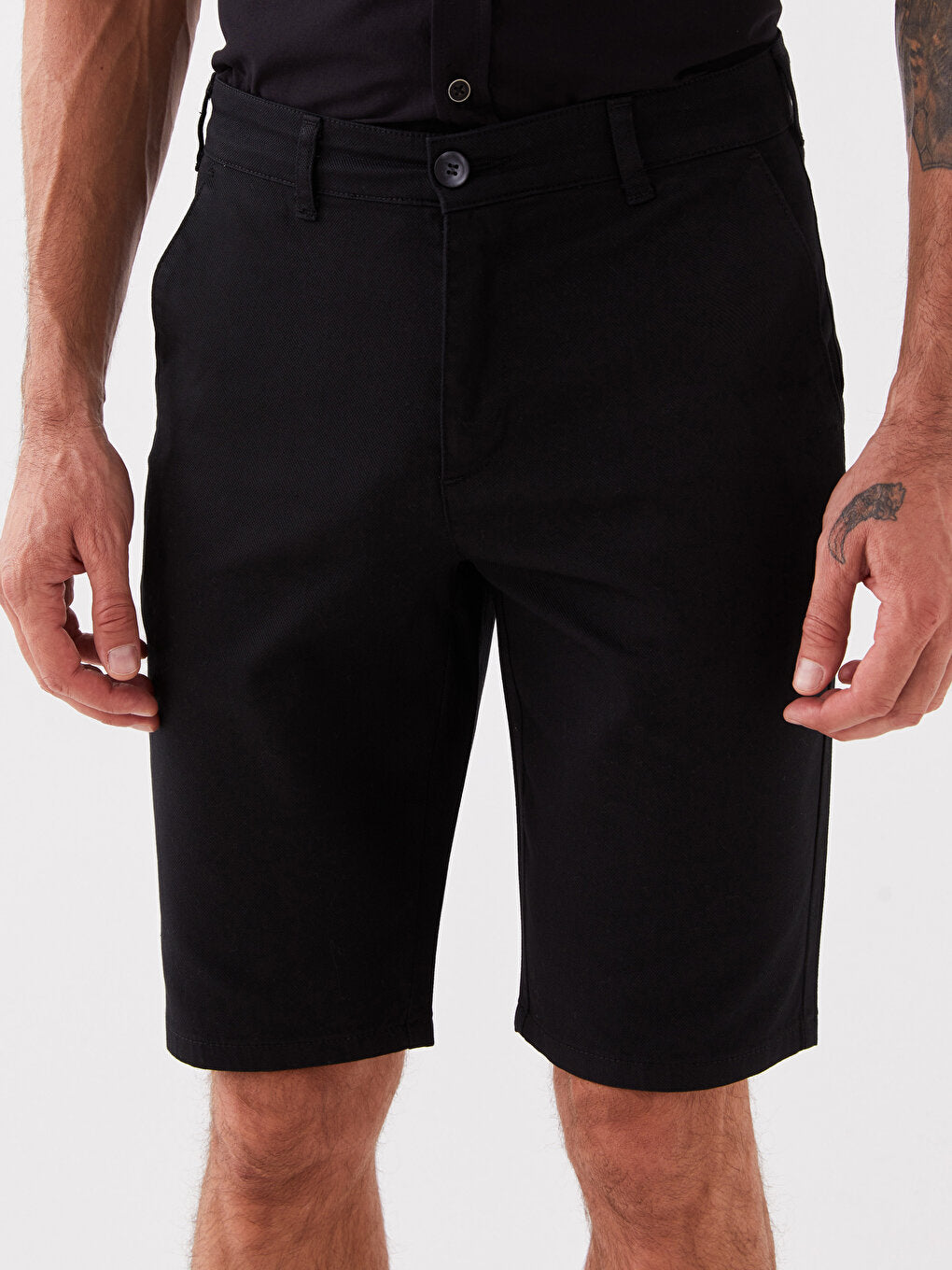 Comfortable Dobby Men's Shorts