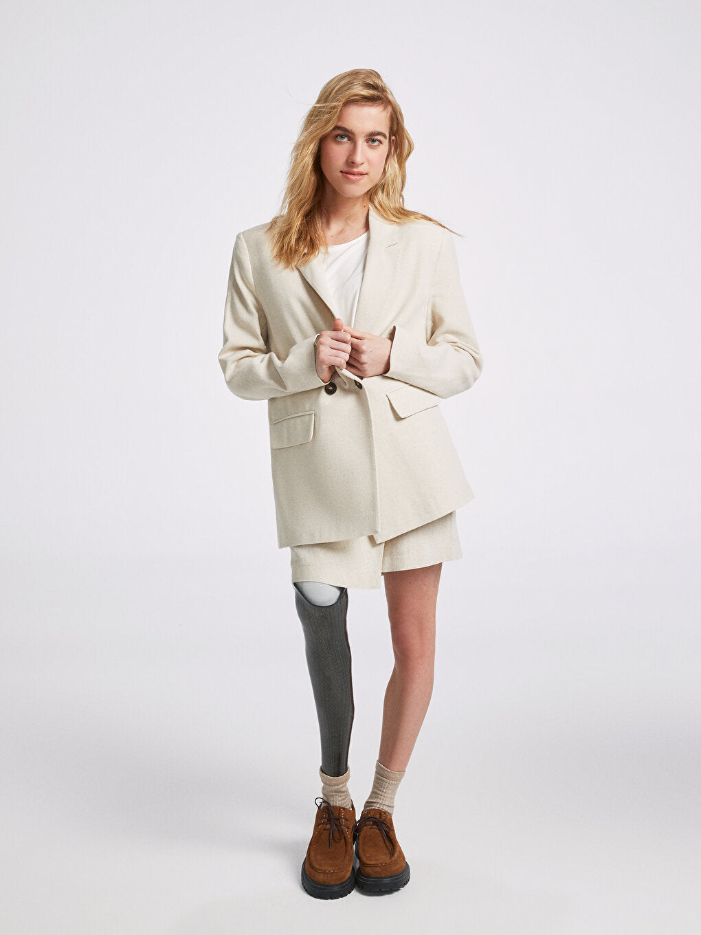 Plain Long Sleeve Women's Jacket