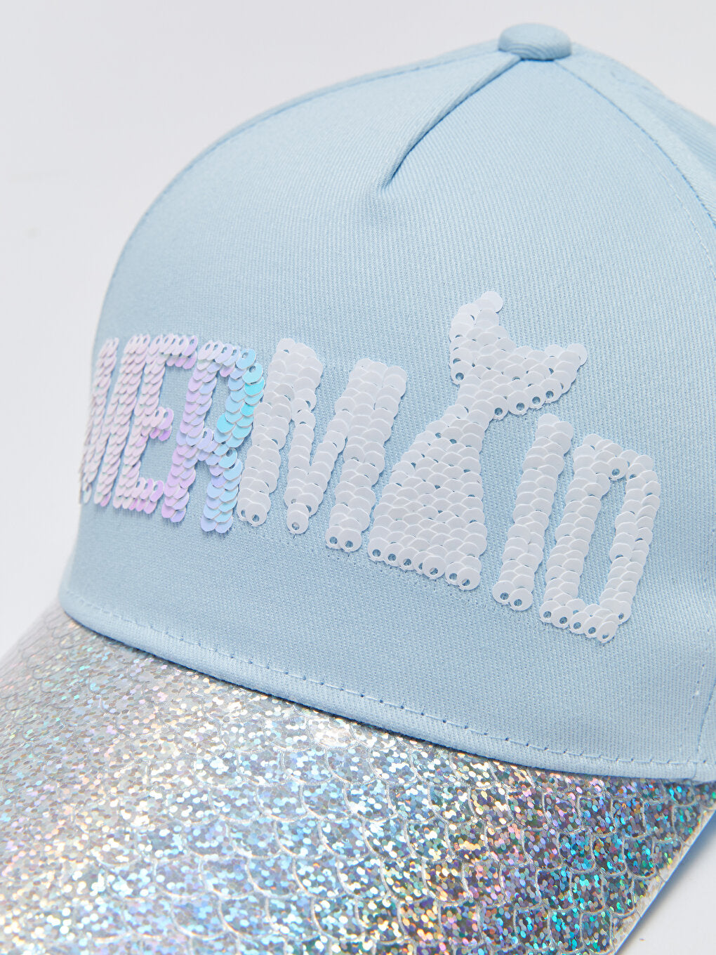 Sequin Detailed Girl's Cap Hat