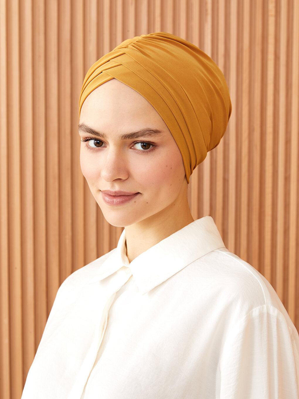 3-Striped Women's Hijab Bonnet