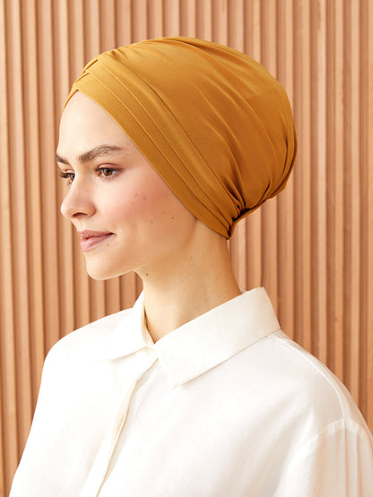 3-Striped Women's Hijab Bonnet