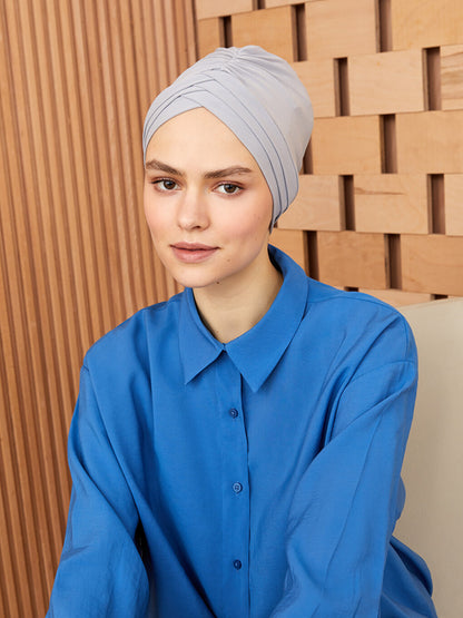 3-Striped Women's Hijab Bonnet