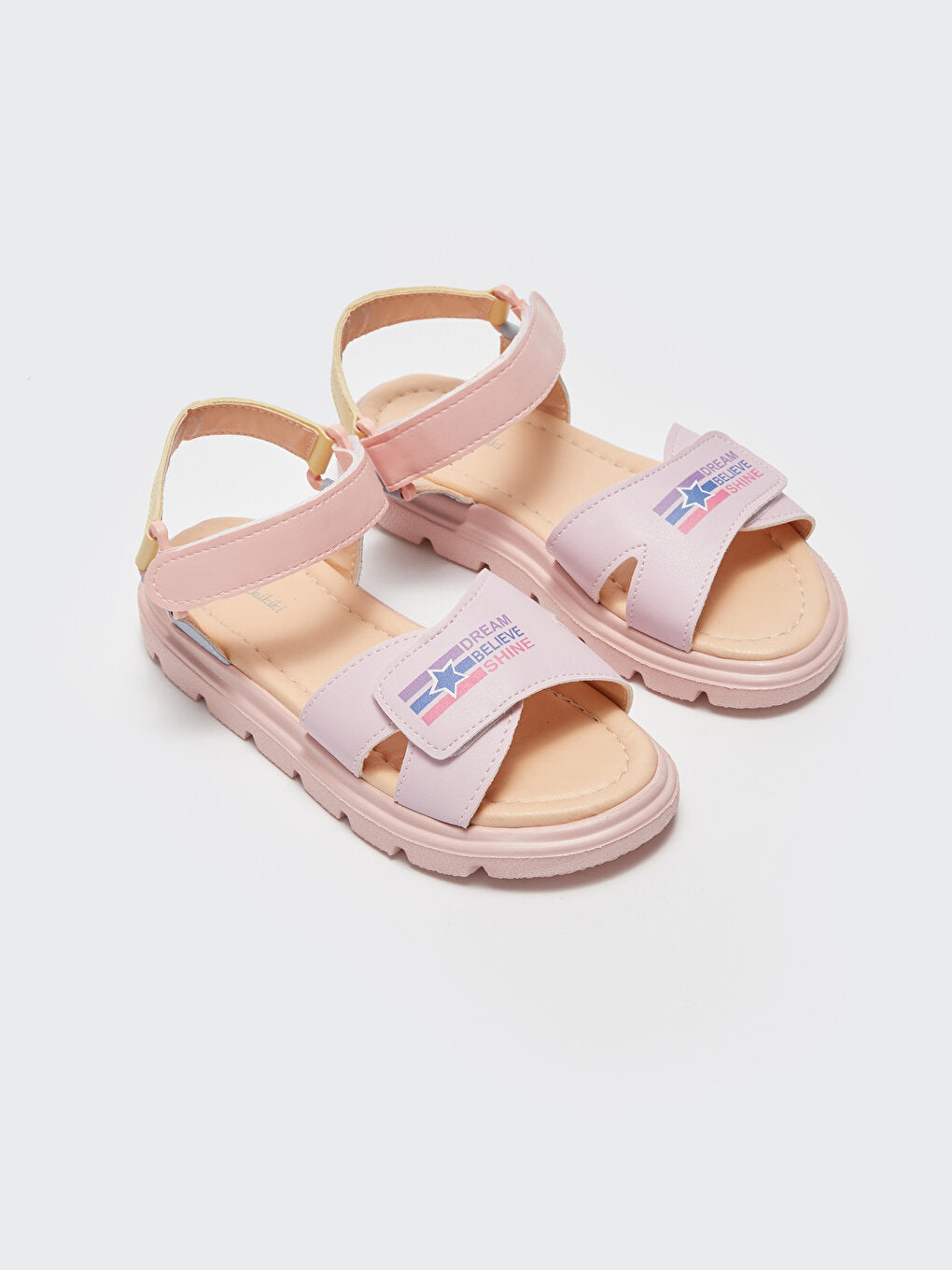 Printed Velcro Girls Sandals