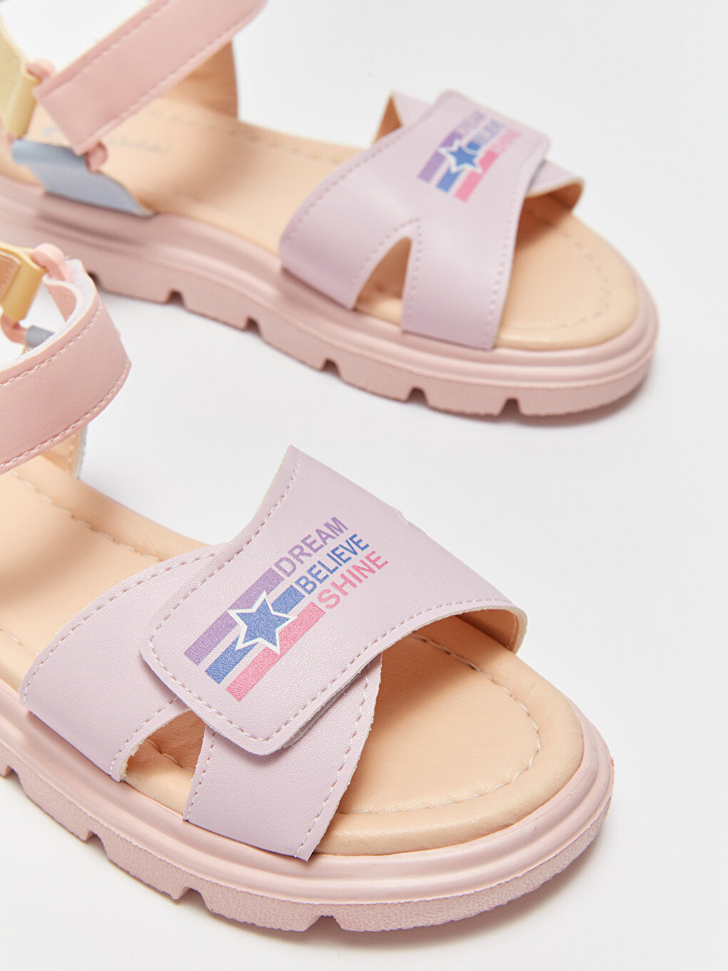 Printed Velcro Girls Sandals