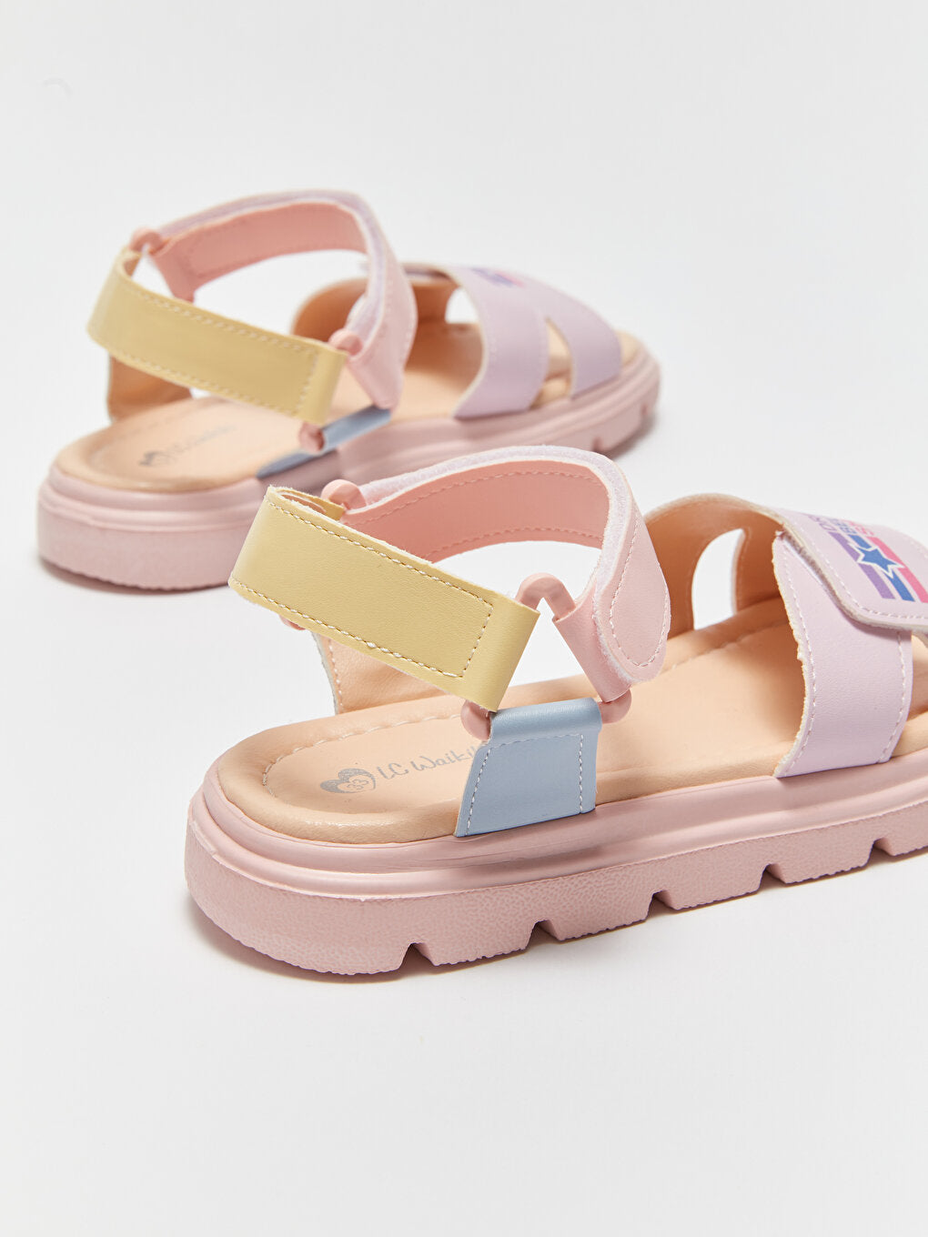 Printed Velcro Girls Sandals