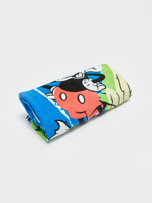 Mickey Mouse Licensed Boy's Beach Towel