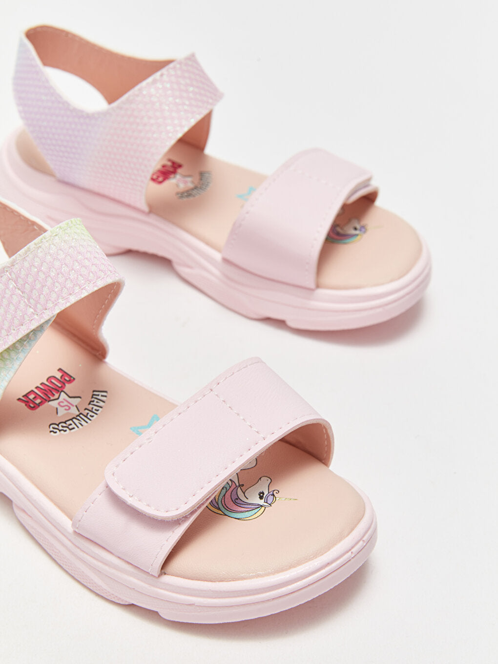 Printed Velcro Girls Sandals