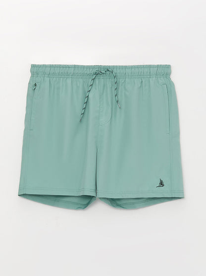 Short Length Basic Men's Swim Shorts