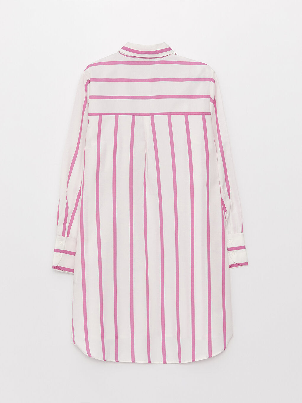 Striped Long Sleeve Women's Shirt Tunic