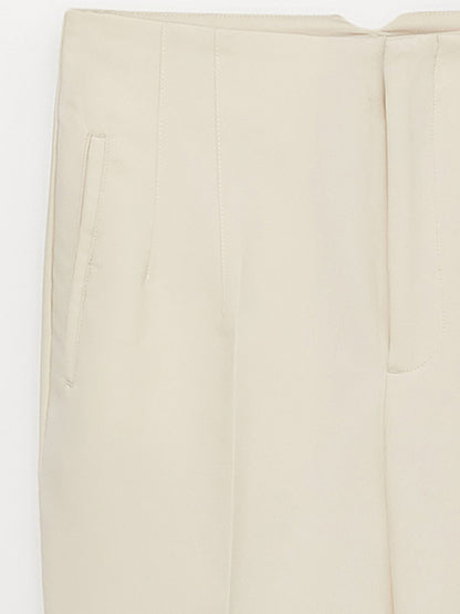 Women's Carrot Cut Straight Trousers