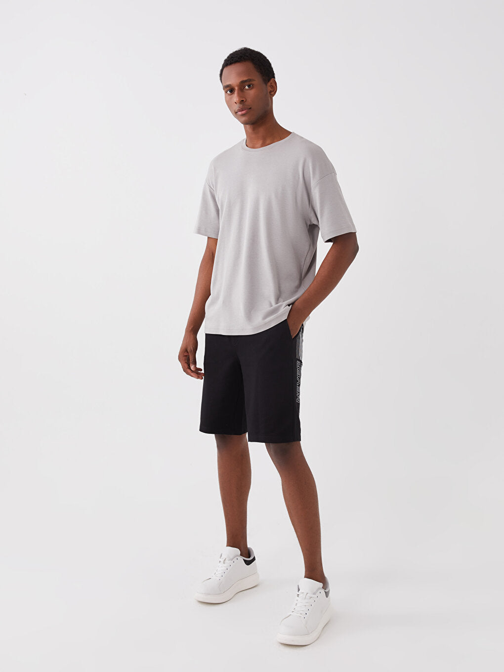 Slim Fit Men's Bermuda Shorts