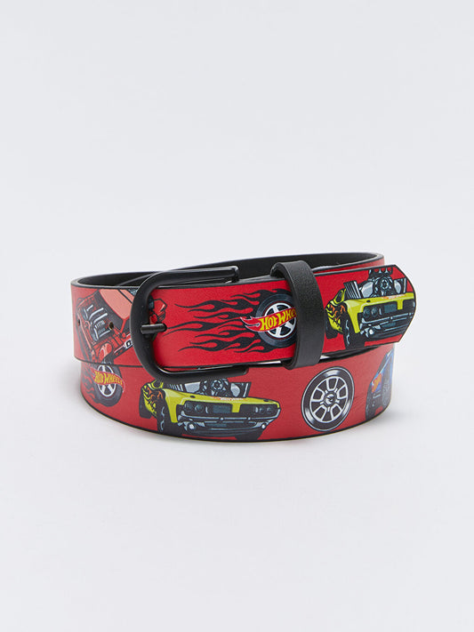 Hot Wheels Printed Boy's Belt