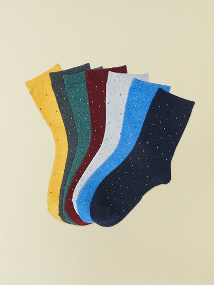 Patterned Boy Socks Pack of 7