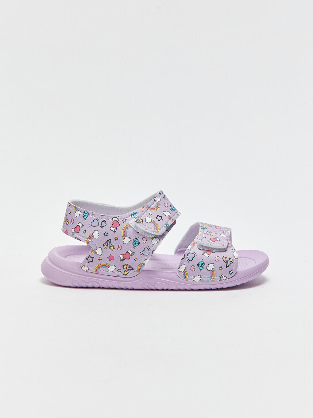 Printed Velcro Girls Sandals