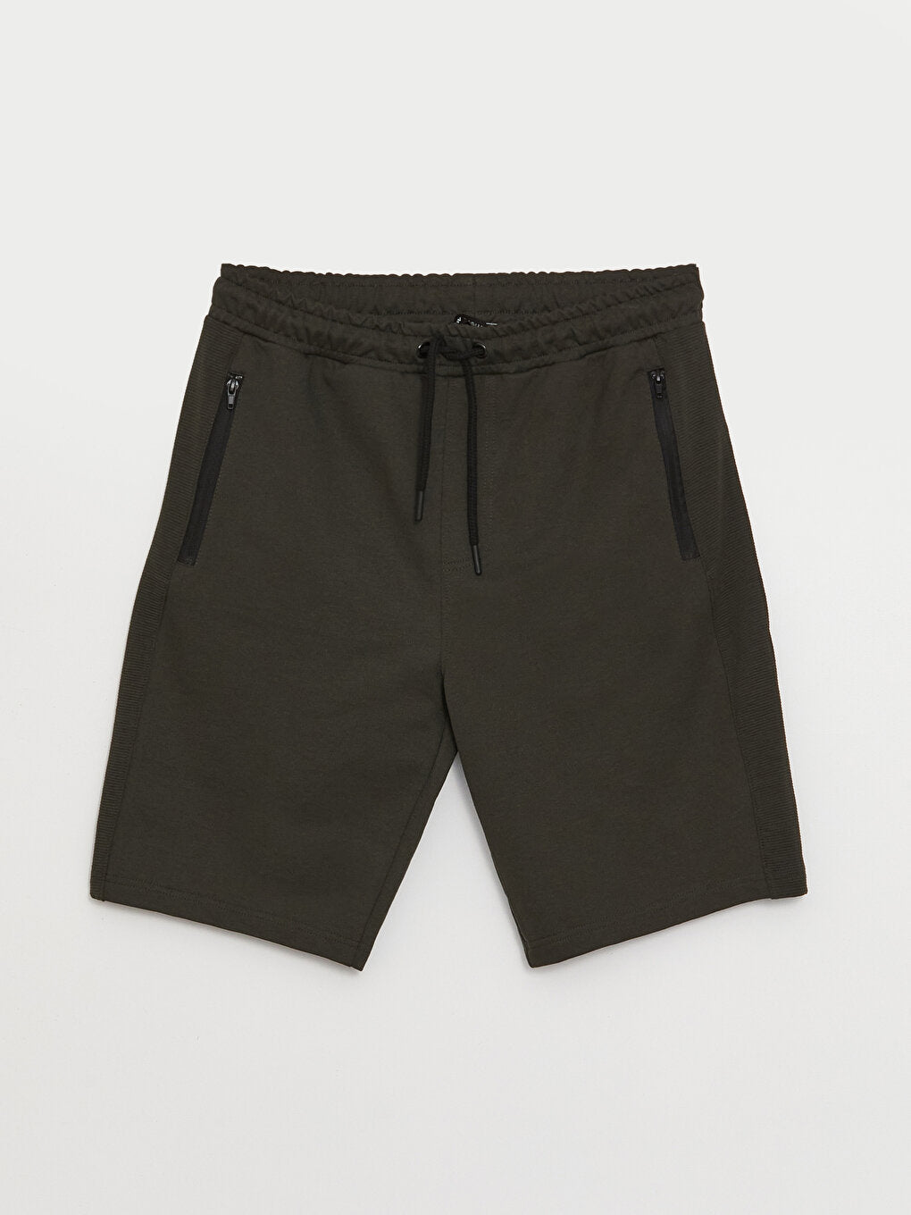 Slim Fit Men's Shorts with Waist Tie Detail