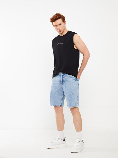 Standard Fit Men's Jean Shorts