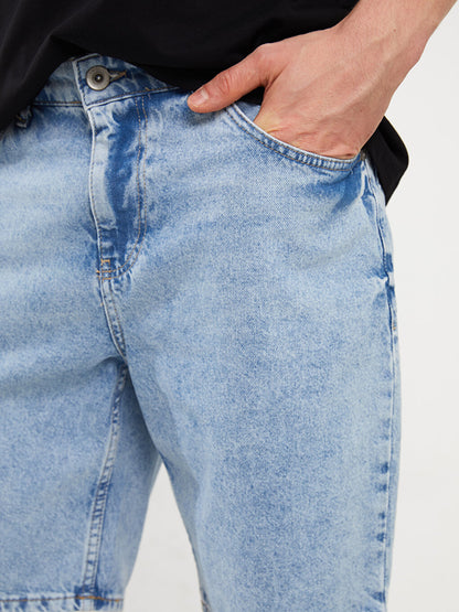 Standard Fit Men's Jean Shorts