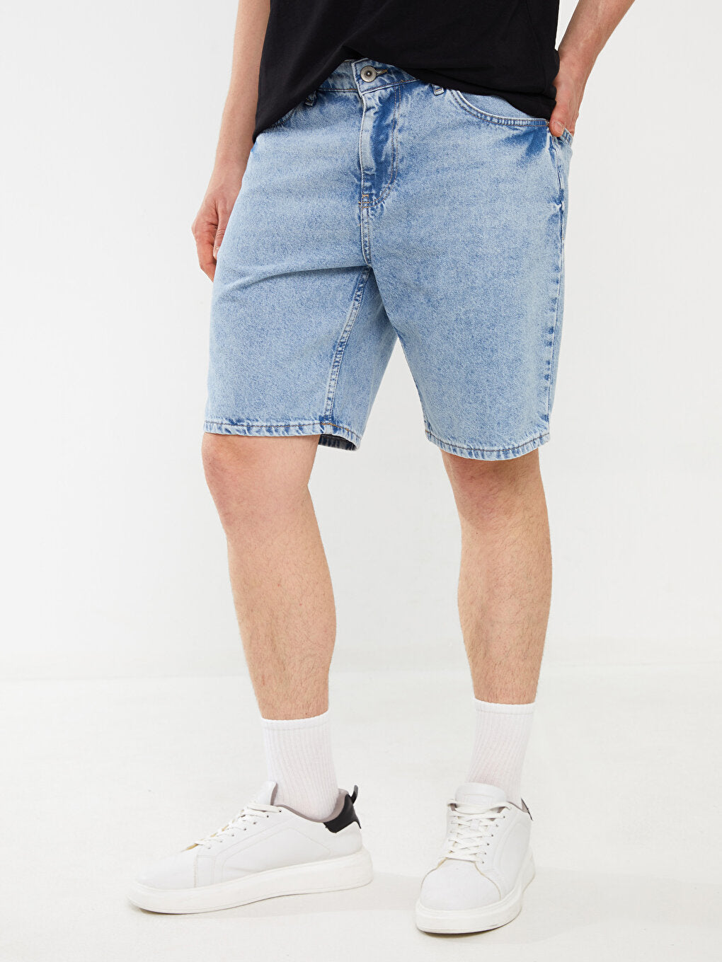 Standard Fit Men's Jean Shorts