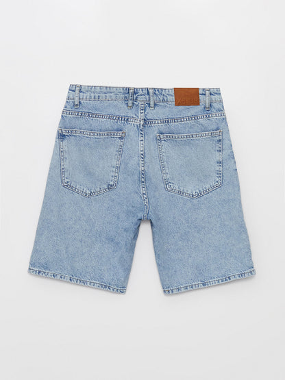 Standard Fit Men's Jean Shorts