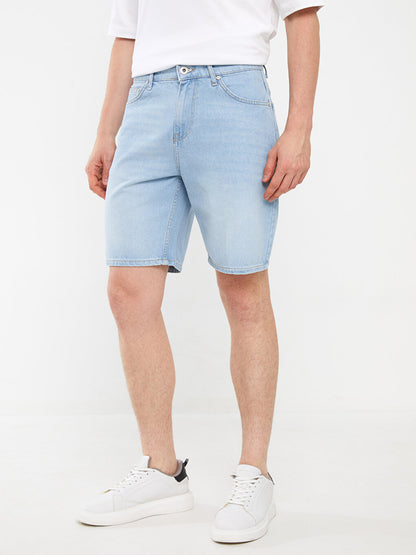 Standard Fit Men's Jean Shorts