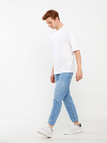 Loose Fit Men's Jean Trousers