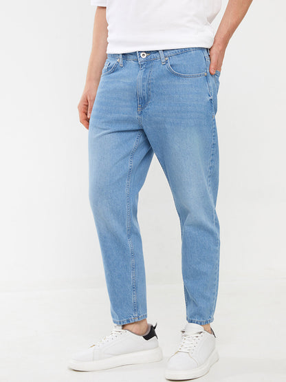 Loose Fit Men's Jean Trousers