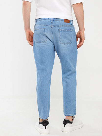 Loose Fit Men's Jean Trousers