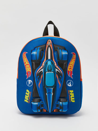 Hot Wheels Printed Boy Backpack