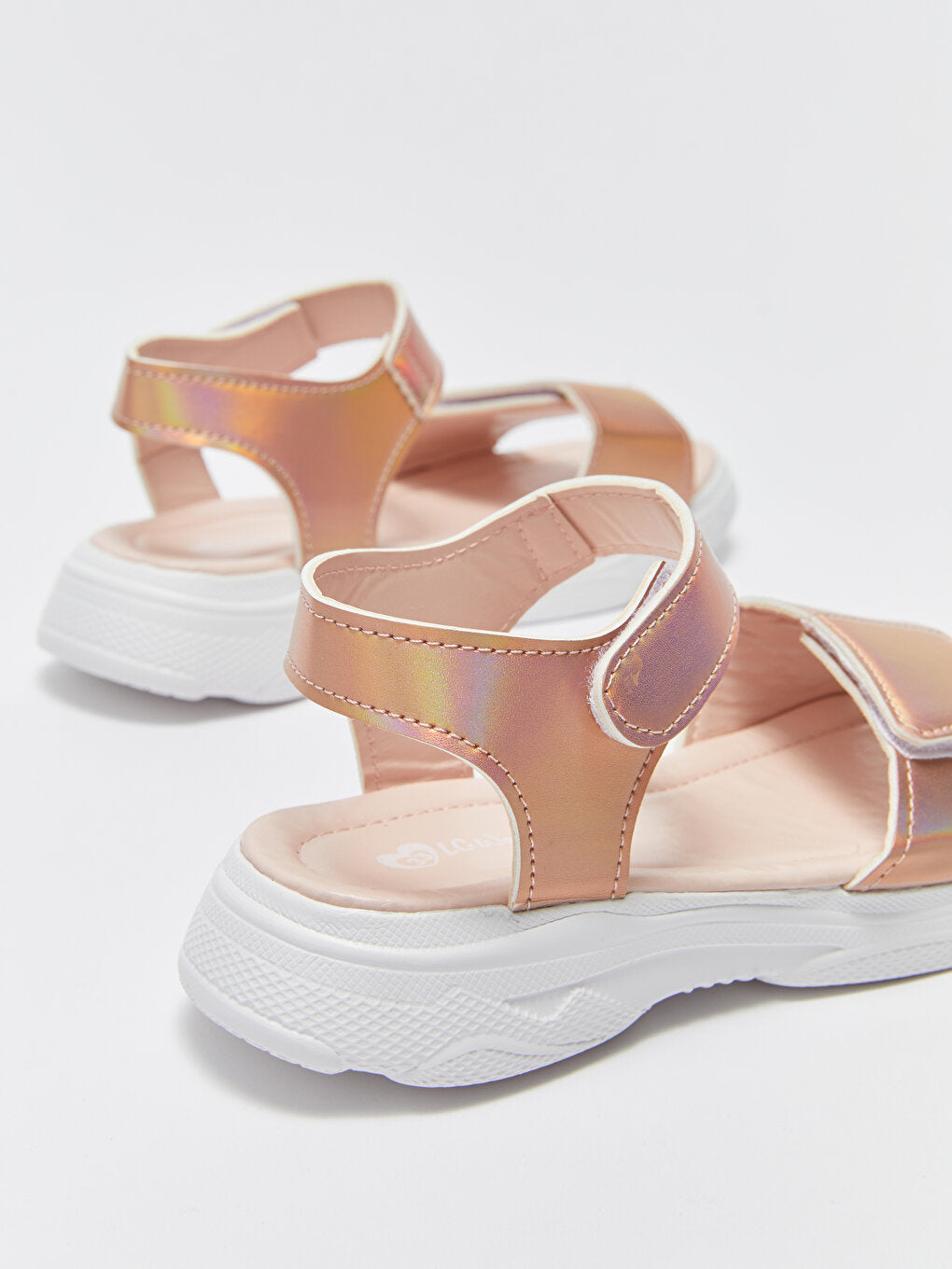 Hologram Velcro Girls Sandals