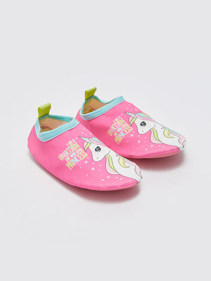 Printed Girl's Sea Shoes