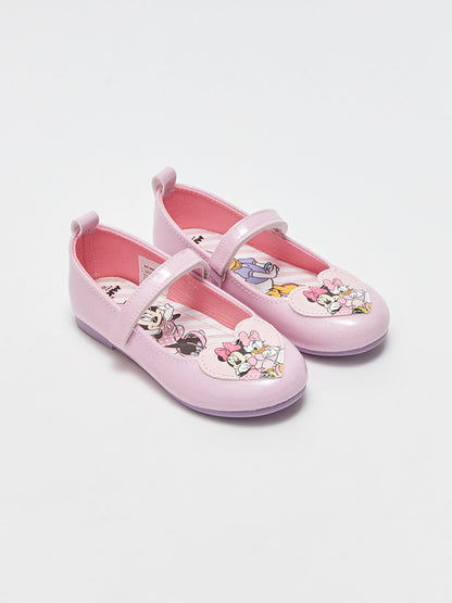 Minnie Mouse Printed Girl's Ballerinas